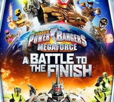 POWER RANGERS: MEGAFORCE - DVD-A BATTLE TO THE FINISH Hot on Sale