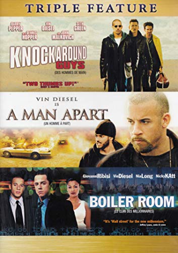 KNOCKAROUND GUYS A MAN APART BOILER ROOM - DVD-TRIPLE FEATURE Supply