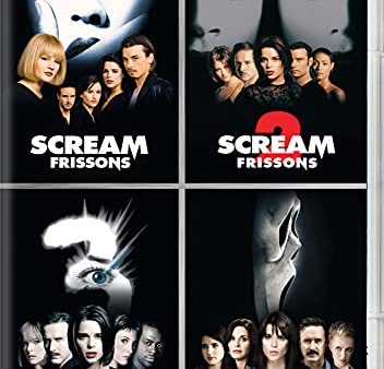 SCREAM - DVD-4 FILM COLLECTION (1,2,3,4) Online Sale