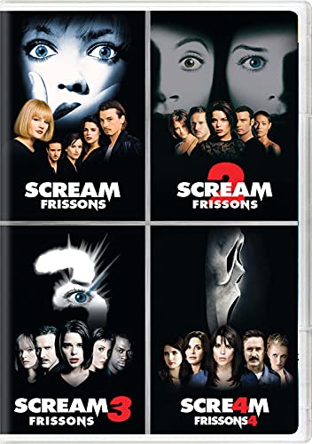 SCREAM - DVD-4 FILM COLLECTION (1,2,3,4) Online Sale