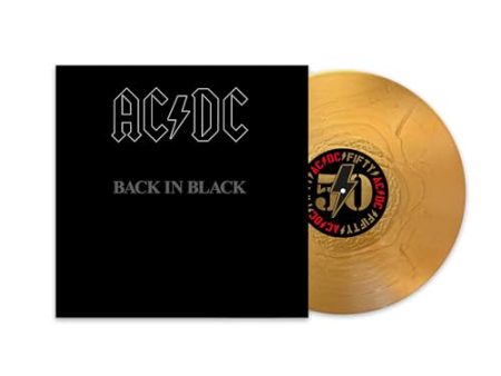 AC DC - BACK IN BLACK (50TH ANNIVERSARY GOLD COLOR VINYL) For Discount