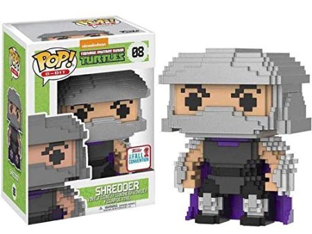 TEENAGE MUTANT NIJA TURTLES: SHREDDER #08 (8-BIT) - FUNKO POP!-2017 FALL CON Online now