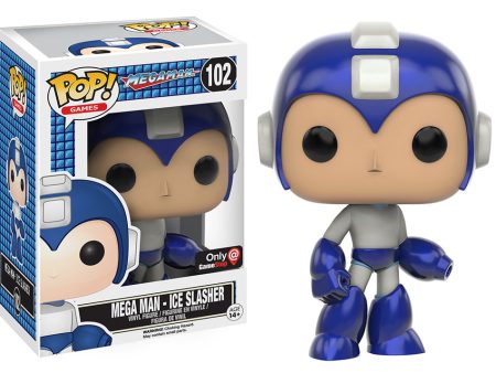 MEGA MAN-ICE SLASHER #102 - FUNKO POP!-EXCLUSIVE Cheap