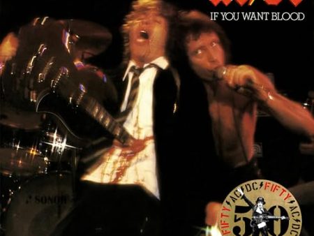 AC DC - IF YOU WANT BLOOD YOU VE GOT IT (50TH ANNIVERSARY GOLD COLOR VINYL) Hot on Sale