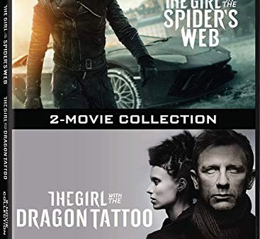 GIRL IN THE SPIDER S WEB DRAGON TATTOO - DVD-2-MOVIE COLLECTION Online now