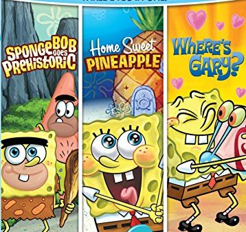 SPONGEBOB SQUAREPANTS - DVD-SPONGEBOB GOES PREHISTORIC HOME SWEE on Sale