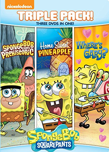 SPONGEBOB SQUAREPANTS - DVD-SPONGEBOB GOES PREHISTORIC HOME SWEE on Sale