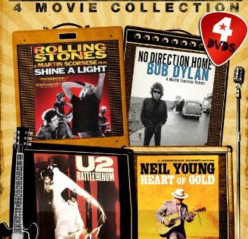 ROCK & ROLL BACKSTAGE PASS - DVD-4 MOVIE COLLECTION Online Sale