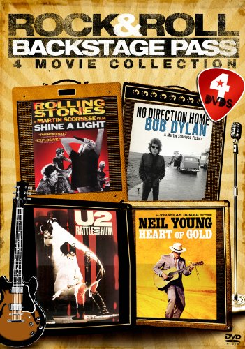 ROCK & ROLL BACKSTAGE PASS - DVD-4 MOVIE COLLECTION Online Sale