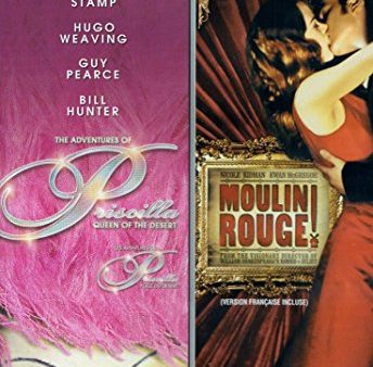 ADVENTURES OF PRISCILLA  MOULIN ROUGE! - DVD-DOUBLE FEATURE on Sale