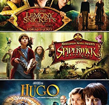 LEMONY SNICKET S A SERIES OF UNFORTUNATE - DVD- 3 MOVIE COLLECTION Sale