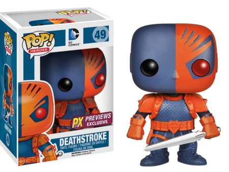 DC COMICS: DEATHSTROKE # 49 - FUNKO POP!-EXCLUSIVE Hot on Sale