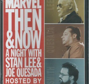 MARVEL THEN & NOW - DVD-A NIGHT WITH STAN LEE & JOE QUESADA Fashion