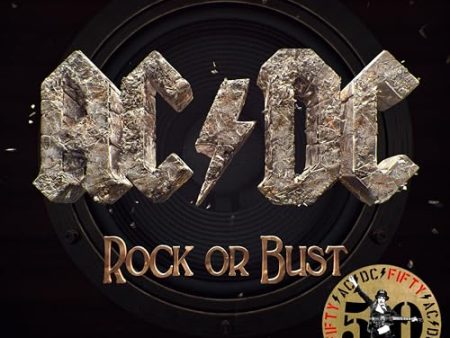 AC DC - ROCK OR BUST (50TH ANNIVERSARY GOLD COLOR VINYL) Fashion