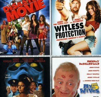 SHRIEK DISASTER MOVIE WITLESS PROT MY 5 - DVD-4 FILM COLLECTION Online now