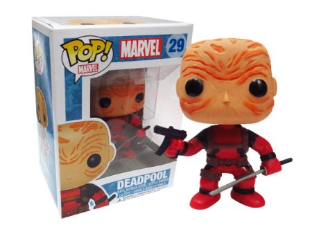 MARVEL: DEADPOOL (UNMASKED)(RED) #29 - FUNKO POP!-EXCLUSIVE Cheap