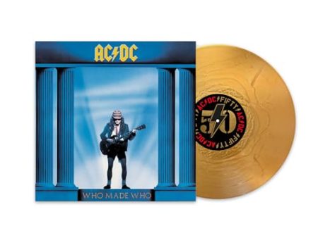 AC DC - WHO MADE WHO (50TH ANNIVERSARY GOLD COLOR VINYL) Online now