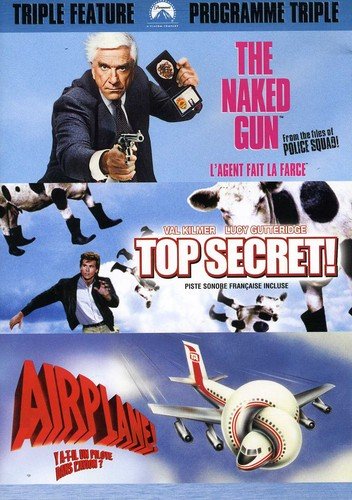 NAKED GUN TOP SECRET AIRPLANE - DVD-TRIPLE FEATURE Supply