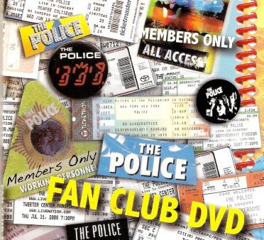 POLICE (BAND) - DVD-POLICE FAN CLUB DVD For Cheap