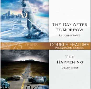 HAPPENING  DAY AFTER TOMORROW - DVD-DOUBLE FEATURE For Sale