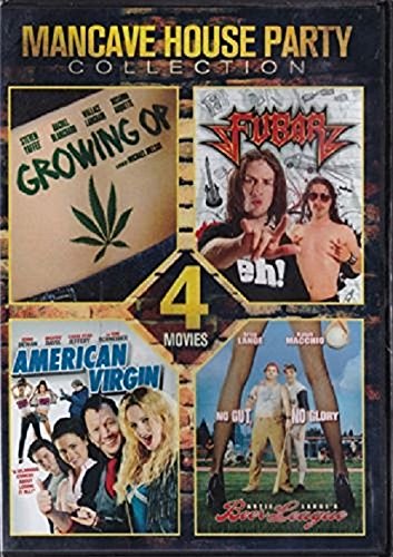 MANCAVE HOUSE PARTY COLLECTION - DVD- GROWING OP FUBAR AMERICAN VIRGIN Hot on Sale