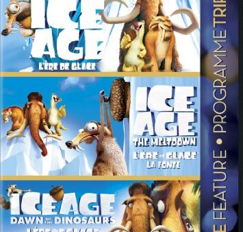 ICE AGE 1, 2, & 3 - DVD-TRIPLE FEATURE Online Sale