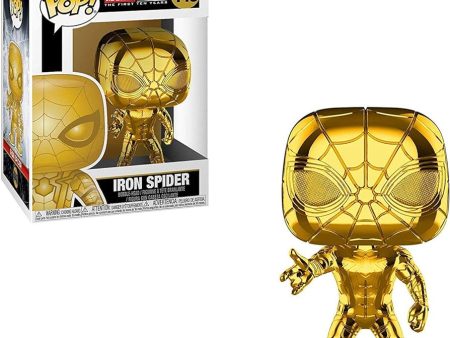 MARVEL STUDIOS: IRON SPIDER (GOLD) #440 - FUNKO POP!-FAN VOTE WINNER For Sale