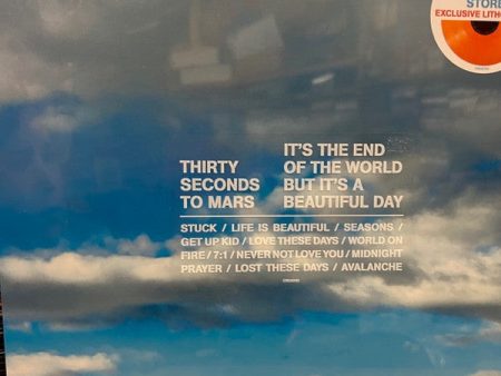 30 SECONDS TO MARS - IT S THE END OF THE WORLD BUT IT S A BEAUTIFUL DAY For Sale