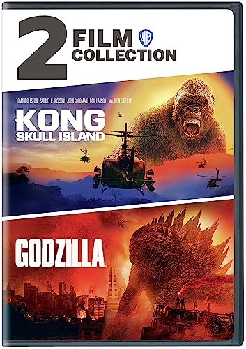 KONG: SKULL ISLAND  GODZILLA - DVD-DOUBLE FEATURE For Sale